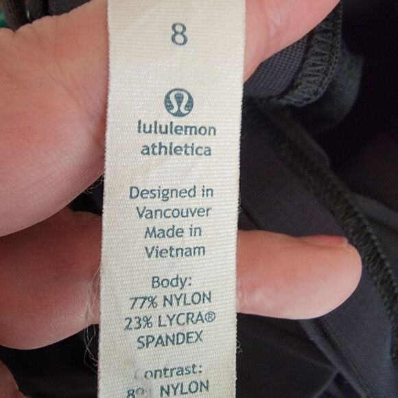 Lululemon Energy black iris criss cross back Tank top 8 - Picture 7 of 7